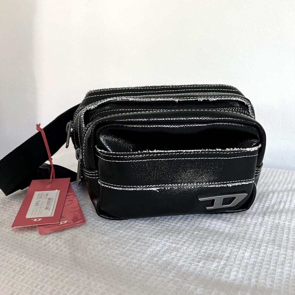 Diesel Black belt bag